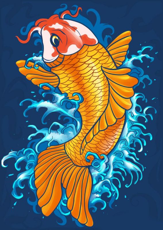  Koi Fish Art  Tutorial pop up Koi  fish  greeting cards 