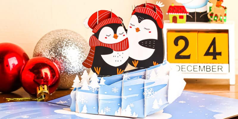 3d pop up christmas cards