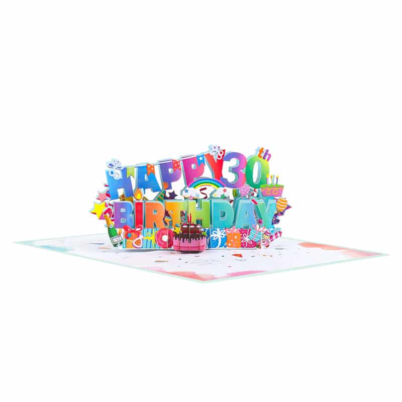 Happy Birthday Pop Up Card