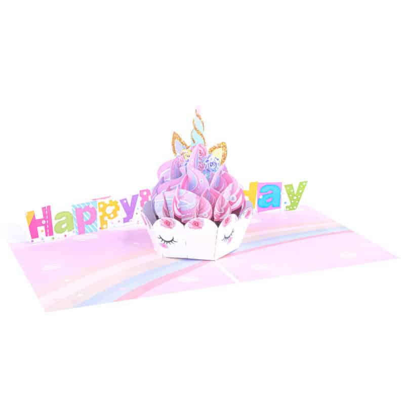 Unicorn-cupcake-pop-up-card-overview-BG144-pop-up-card-wholesale-manufacturer-vietnam-3d-greeting-cards-in-bulk-birthday-pop-up-card-kids-gift-custom-design