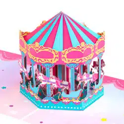 Birthday-Carousel-Pop-Up-Card-detail-wholesale-manufacture-custom-design-custom-custom-pop-up-birthday-card-just-because-pop-up-card-summer-pop-up-card