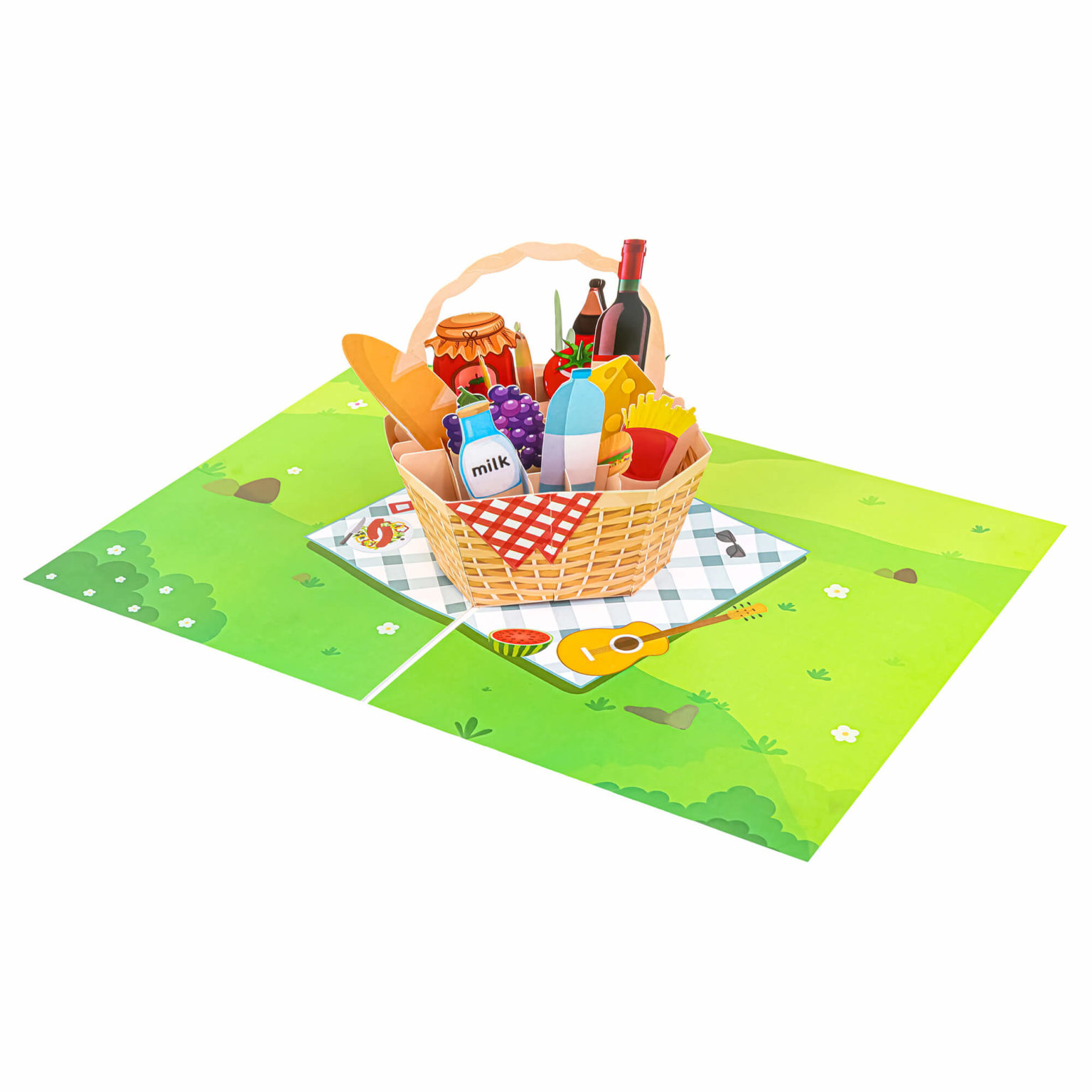 Picnic-Pop-Up-Card-overview-wholesale-manufacture-custom-design-mothers-day-card-fathers-day-pop-up-card-custom-birthday-cards