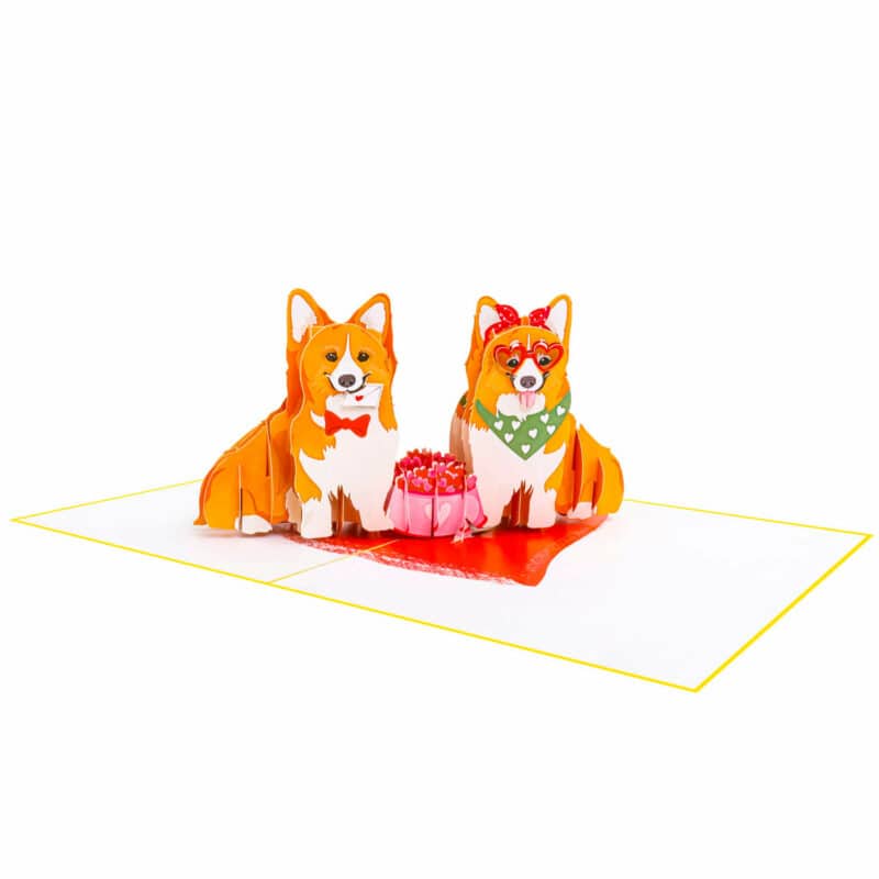  Corgi couple Pop Up Cards LV066 overview pop up card wholesale pop up card manufacturer personalised valentines cards pop up valentine cards Corgi couple Pop Up Cards LV066 overview pop up card wholesale pop up card manufacturer personalised valentines cards pop up valentine cards custom birthday cards custom thank you cards pop up greeting cards wholesale pop up card suppliers 3d greeting card wholesale 3d pop up card wholesale pop up card supplies animal pop up card