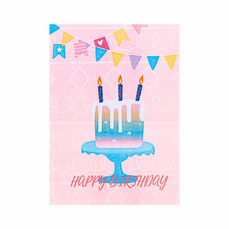 Happy Birthday Gift Cake Pop Up Card BG147 cover custom birthday cards personalised wedding cards custom card pop up card suppliers pop up card manufacturer pop up card suppliers pop up card supplies 3d greeting card wholesale 3d greeting cards wholesale custom greeting cards