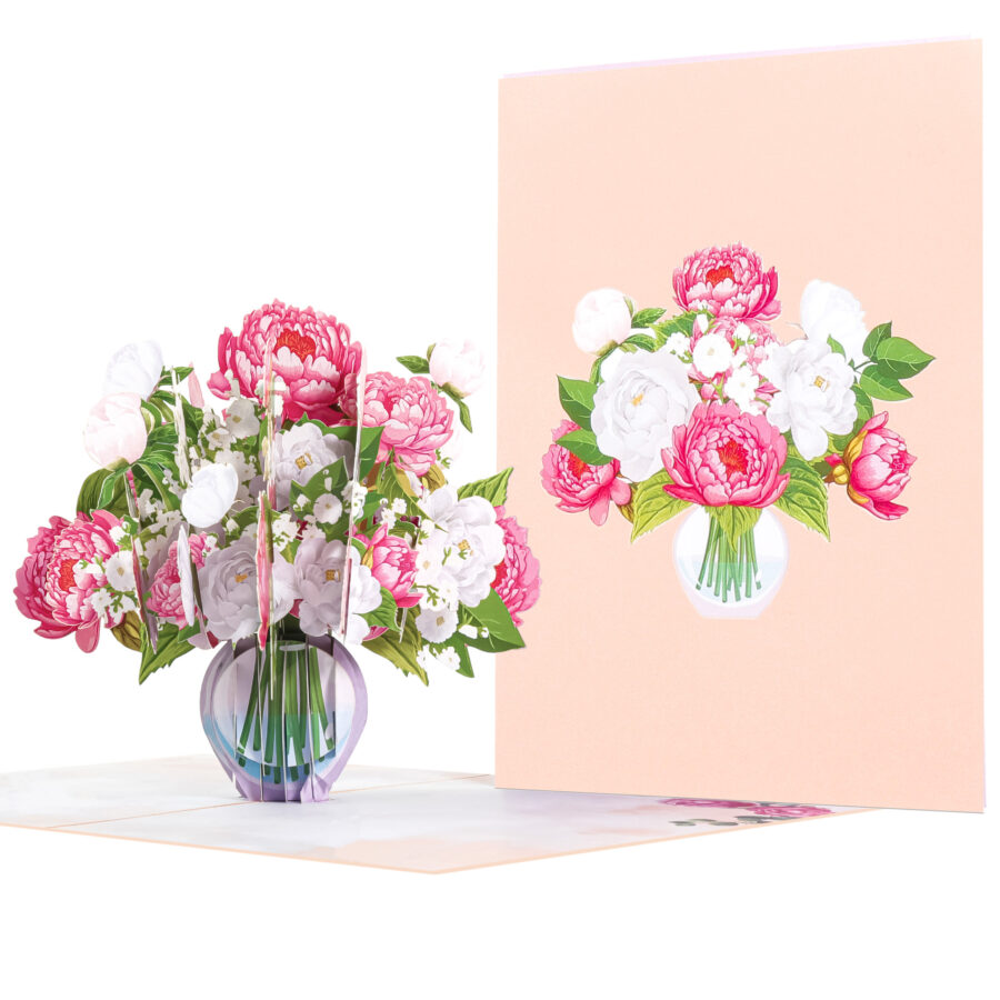 3d card idea for flower lovers