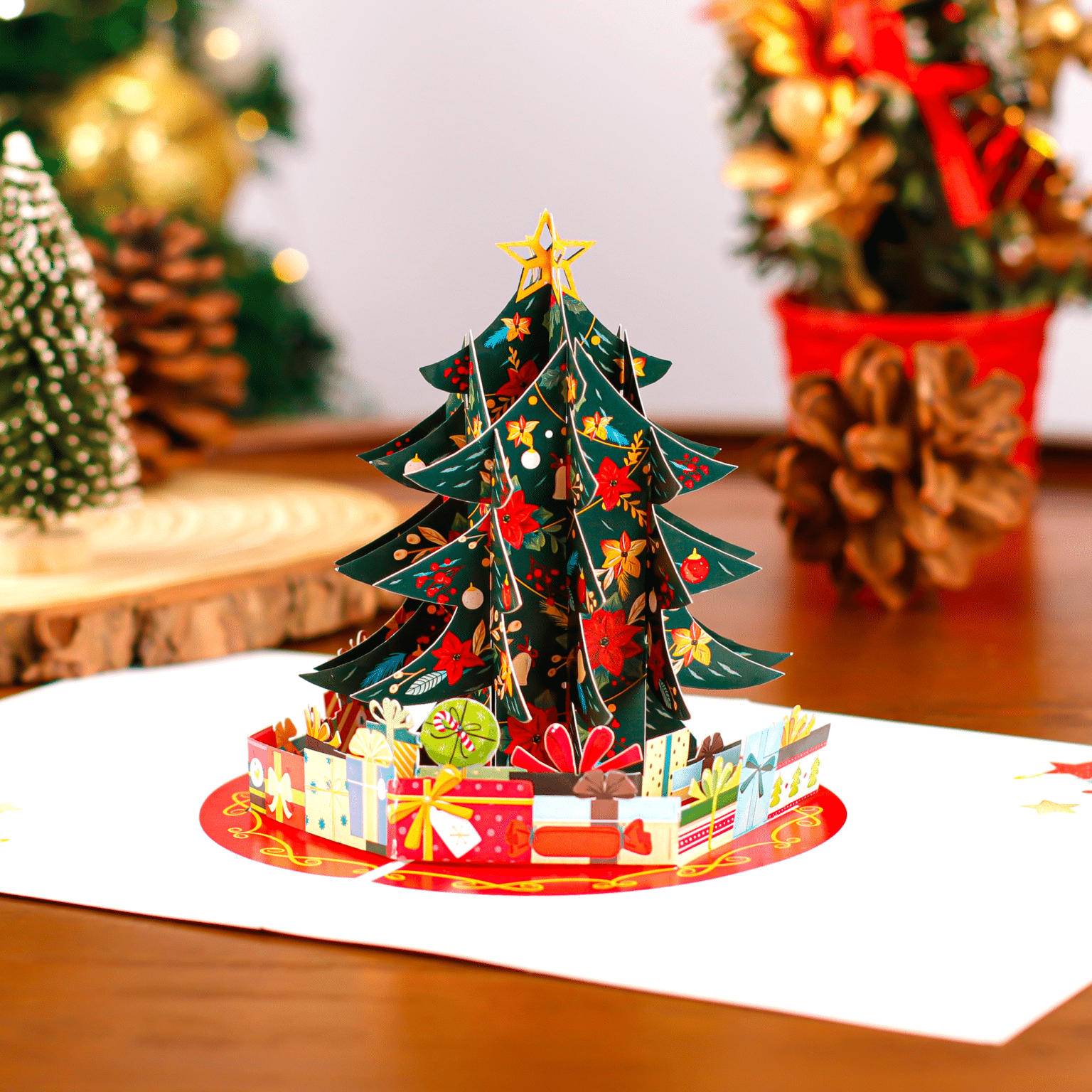 christmas pop up card